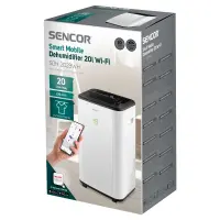 Dehumidifier Sencor SDH 2028WH Wi-Fi 20lt 360 W Coverage 25-60sqm