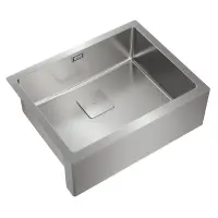 Inox Sink TEKA 3 in 1 Installation 1 Troughs 59,6x46,8cm AMERICAN PRO 80 M-XP 1B