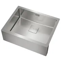 Inox Sink TEKA 3 in 1 Installation 1 Troughs 59,6x46,8cm AMERICAN PRO 80 M-XP 1B
