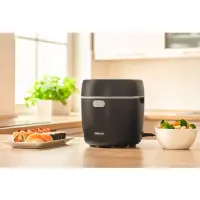 Rice Steamer Sencor SRM 0671BK  0.6lt 500W with Non-stick Surface Low Carb and Low Sugar Function Black