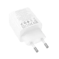 Travel Charger Hoco N55 Fundador Quad Port Charging 2x USB-C 20W + 2x USB-A 20W White