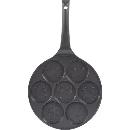 Lamart Egg Pan EYE LT1294 Non-stick Aluminum with Smiley Faces 27cm