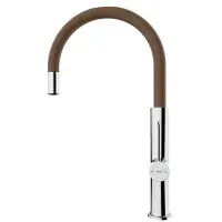 TEKA Stainless Steel Sink Faucet Rotating Easy-Quick FOT 995 3/8”-1/2”TOTAL London Brick Brown