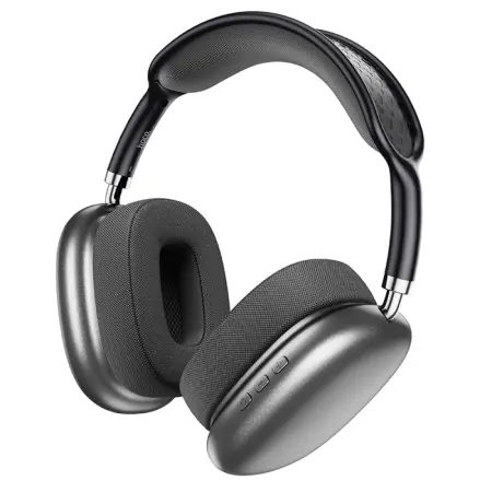 Wireless Stereo Headphone Hoco ESD15 Cool Shadow V5.3 400mAh 12h Use Time with Micro SD, Microphone  and AUX Ports Deep Space Grey