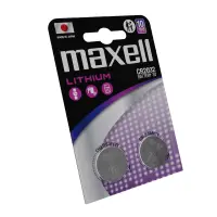 Buttoncell Maxell CR2032 3V Pcs. 2