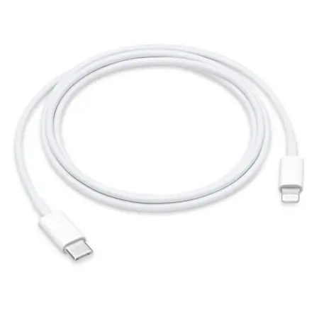 Data and Charging Cable Leki Orange Concept USB-C  to Lightning White 1m