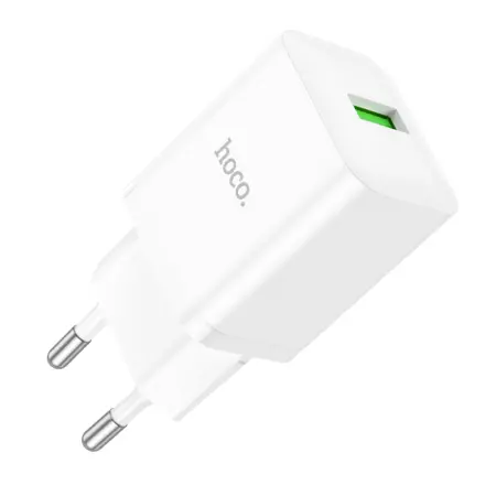 Travel Charger Hoco N26 Maxim Mini USB-A 18W  White