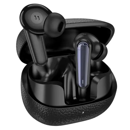 Wireless Hands Free Hoco EQ23 Plus Duke Ⅱ TWS V5.4 400mAh 7h Talk Time  and Siri Compatible ANC+ENC Black