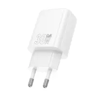 Travel Charger Hoco N63 Gentle Dual Port 30W USB-C and USB-A 5V 3.0A White