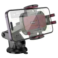 Car Mount Hoco H65 Gamble Dashboard Mounted for Devices 4.5"-7"  Black - Red
