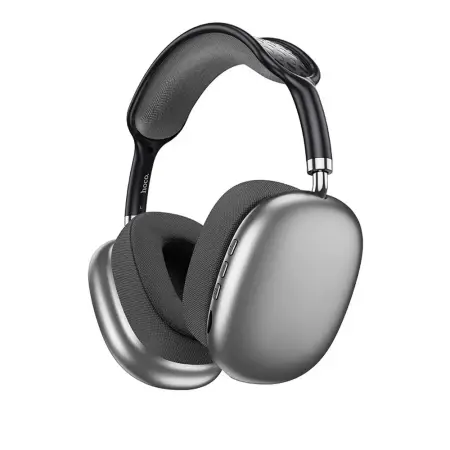 Wireless Stereo Headphone Hoco ESD15 Max Shadow V5.3 400mAh with Micro SD, Microphone and AUX ports Space Grey