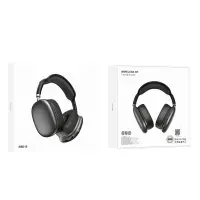 Wireless Stereo Headphone Hoco ESD15 Max Shadow V5.3 400mAh with Micro SD, Microphone and AUX ports Space Grey