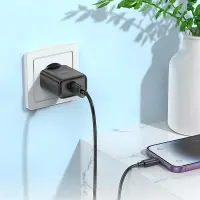 Travel Charger Hoco DC72 River with USB-A 5V 2.1A Black