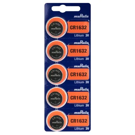 Buttoncell Murata CR1632 3V Pcs. 5