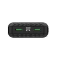 Power Bank Wonder WX20C 20000mAh 20W with 2 x USB-A and 1 x USB-C Output Black