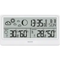 Weather Station - Clock - Alarm Clock Sencor SWS 3600 with Wireless Sensor and LCD Screen