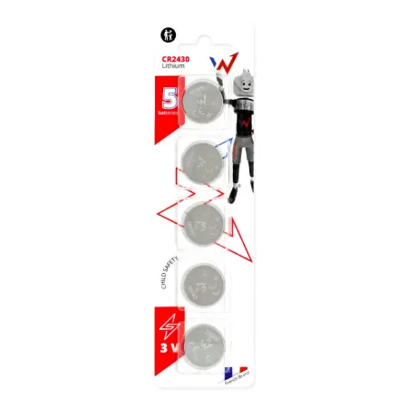 Buttoncell Lithium Wonder CR2430 3V Pcs. 5