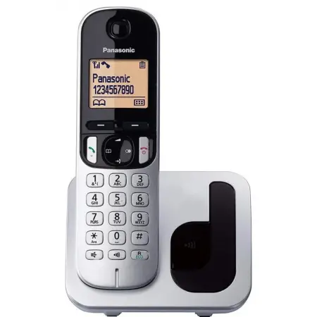 Panasonic KX-TGC210 Cordless Phone Silver EU