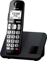 Panasonic KX-TGE250 EU Cordless Phone with Call Reject Button and Speaker Phone Black