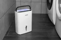 Dehumidifier N'oveen DH350 1 lt/day Capacity 2.5lt 70W UV Purification White