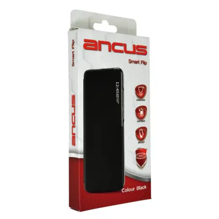 Blister Packaging Case Horizontal for Ancus Smart Flip Cases Black 18.1x9.5x2cm