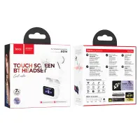 Wireless Hands Free Hoco EQ14 Cool Color V5.4 500mAh 7h Talk Time White