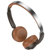 Wireless Stereo Headphone Hoco W62 Verso Retro V5.4 300mAh with Microphone Brown - Black