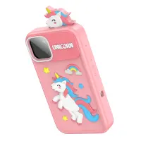 Hoco Y103 Children Phone 2.8"  1000mAh with Camera and Games Pink