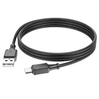 Data Cable Hoco X101 Assistant USB-A  to USB-C 3A  Black 1m