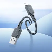 Data Cable Hoco X101 Assistant USB-A  to USB-C 3A  Black 1m