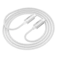 Data Cable Hoco U134 Primero USB-C to USB-C 240W Grey 1.8m