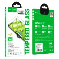 Tempered Glass Hoco A12 Plus Nano 3D Full Screen Edges Protection 9H for Apple iPhone 15 Plus / 16 Plus