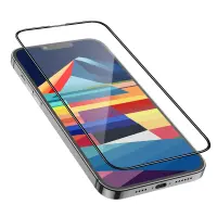 Tempered Glass Hoco A12 Plus Nano 3D Full Screen Edges Protection 9H for Apple iPhone 15 Plus / 16 Plus