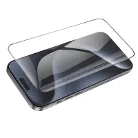 Tempered Glass Hoco Premium Series G14 0.33mm Full Screen Edges Protection HD 3D for Apple iPhone 16 Pro Max Set 10pc