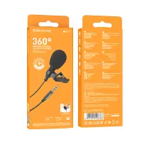 Microphone Borofone BFK11 Elegant Lavalier with 3.5mm Cable 2m