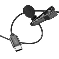 Microphone Hoco BFK11 Elegant Lavalier with USB-C Cable 2m
