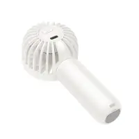 Hoco HX60 Nimble Portable Handheld Fan 1200mAh 3 Airflow Speeds White