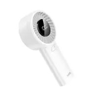 Hoco HX62 Endless Portable Handheld Fan 6000mAh 5 Airflow Speeds White