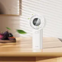 Hoco HX62 Endless Portable Handheld Fan 6000mAh 5 Airflow Speeds White