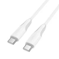 Data Cable Borofone BX119 New USB-C to USB-C 60W 1m White