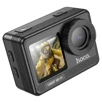 Sports Camera Hoco DV103 1080p/30fps Dual Screen 30m Waterproof (with Case) Wifi