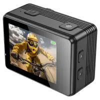 Sports Camera Hoco DV103 1080p/30fps Dual Screen 30m Waterproof (with Case) Wifi