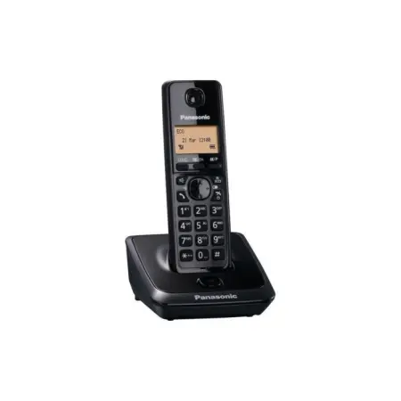 Refurbished Dect/Gap Panasonic KX-TG2711GRB Black with Speakerphone and Eco Function