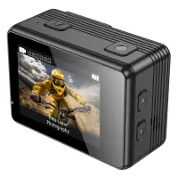 Sports Camera Hoco DV102 4k/30fps Dual Screen 30m Waterproof (with Case) Wifi