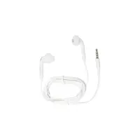 Hands Free Stereo Samsung EO-EG920BW 3.5mm White with Microphone and Control Buttons 1.2m with Black Samsung Box Bulk