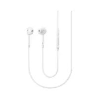 Hands Free Stereo Samsung EO-EG920BW 3.5mm White with Microphone and Control Buttons 1.2m with Black Samsung Box Bulk