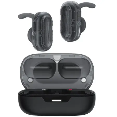 Wireless Earphones Hands Free Acefast FA003 TWS v5.3 550mAh 8hr Working Time with 4-Mic ENC Technology IPX4 Black