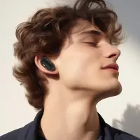 Wireless Earphones Hands Free Acefast FA003 TWS v5.3 550mAh 8hr Working Time with 4-Mic ENC Technology IPX4 Black