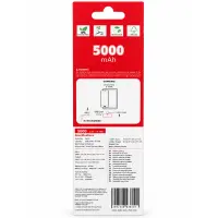 Power Bank Wonder WX5D Extra Compact 5000mAh PD18W USB-C with LED Charge Indicator