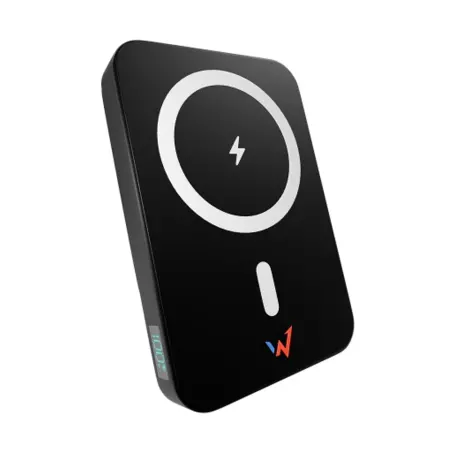 Power Bank Wonder WX10DMAG Lightweight 10000mAh with 2xUSB-C 1xUSB-A Output and MagSafe Wireless Charging Black